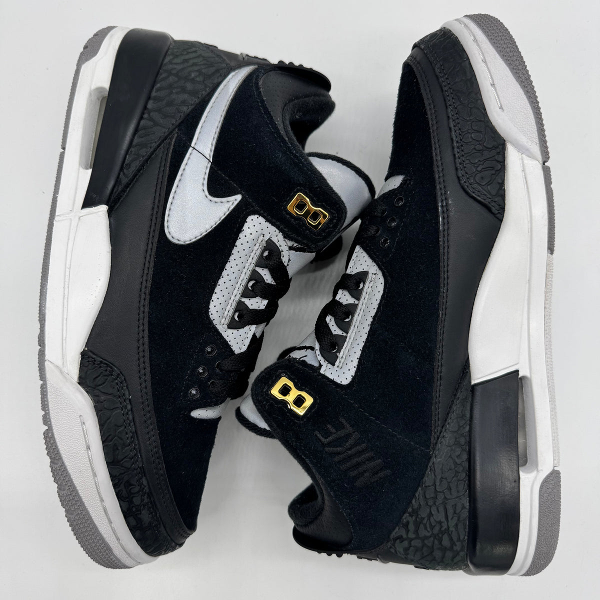 Jordan 3 Tinker Black Cement Gold