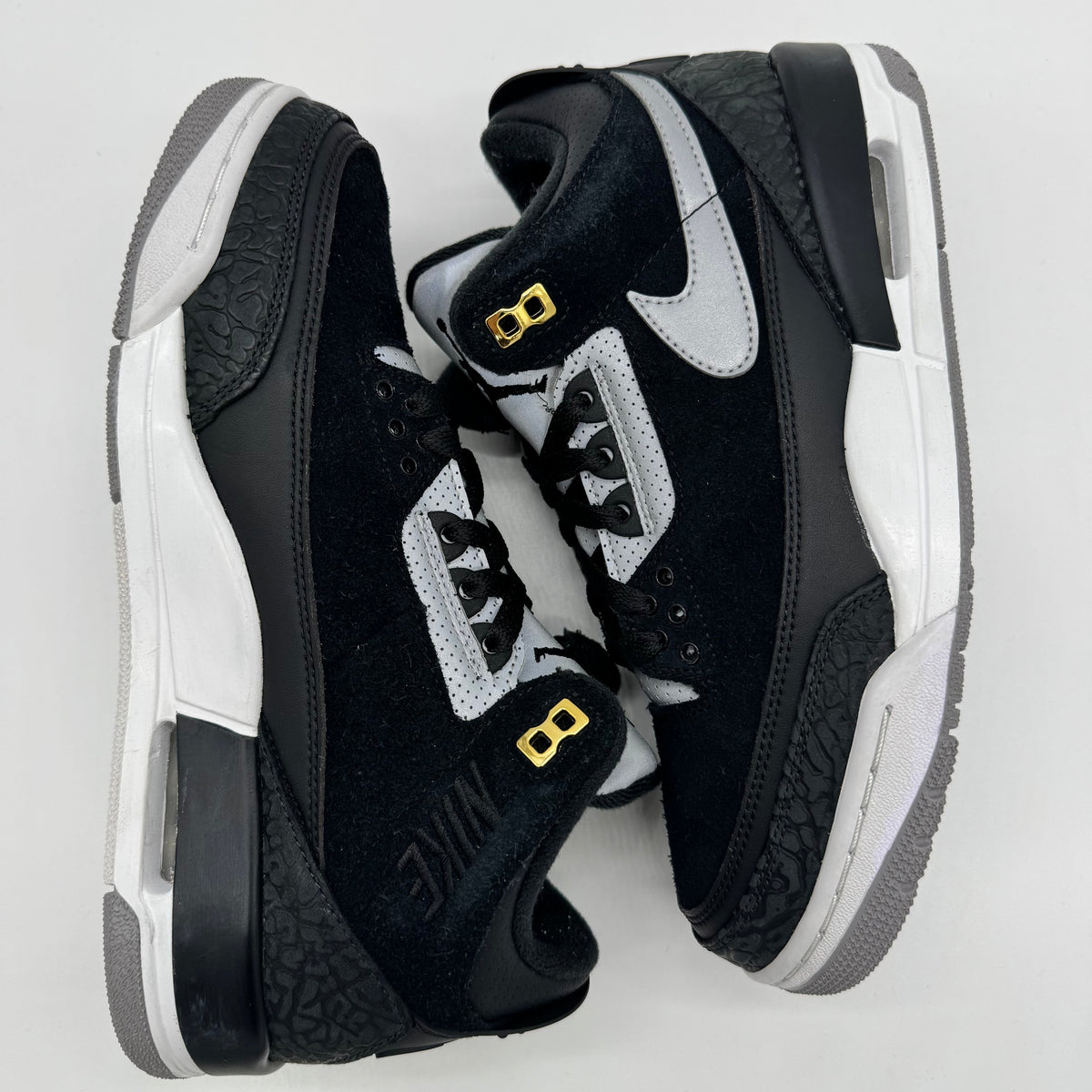 Jordan 3 Tinker Black Cement Gold