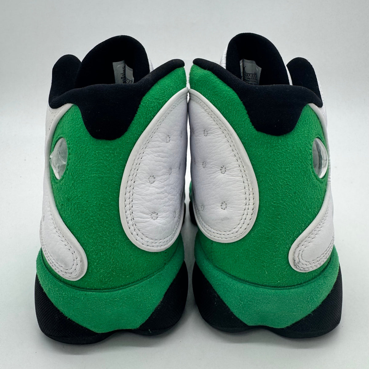 Jordan 13 White Lucky Green