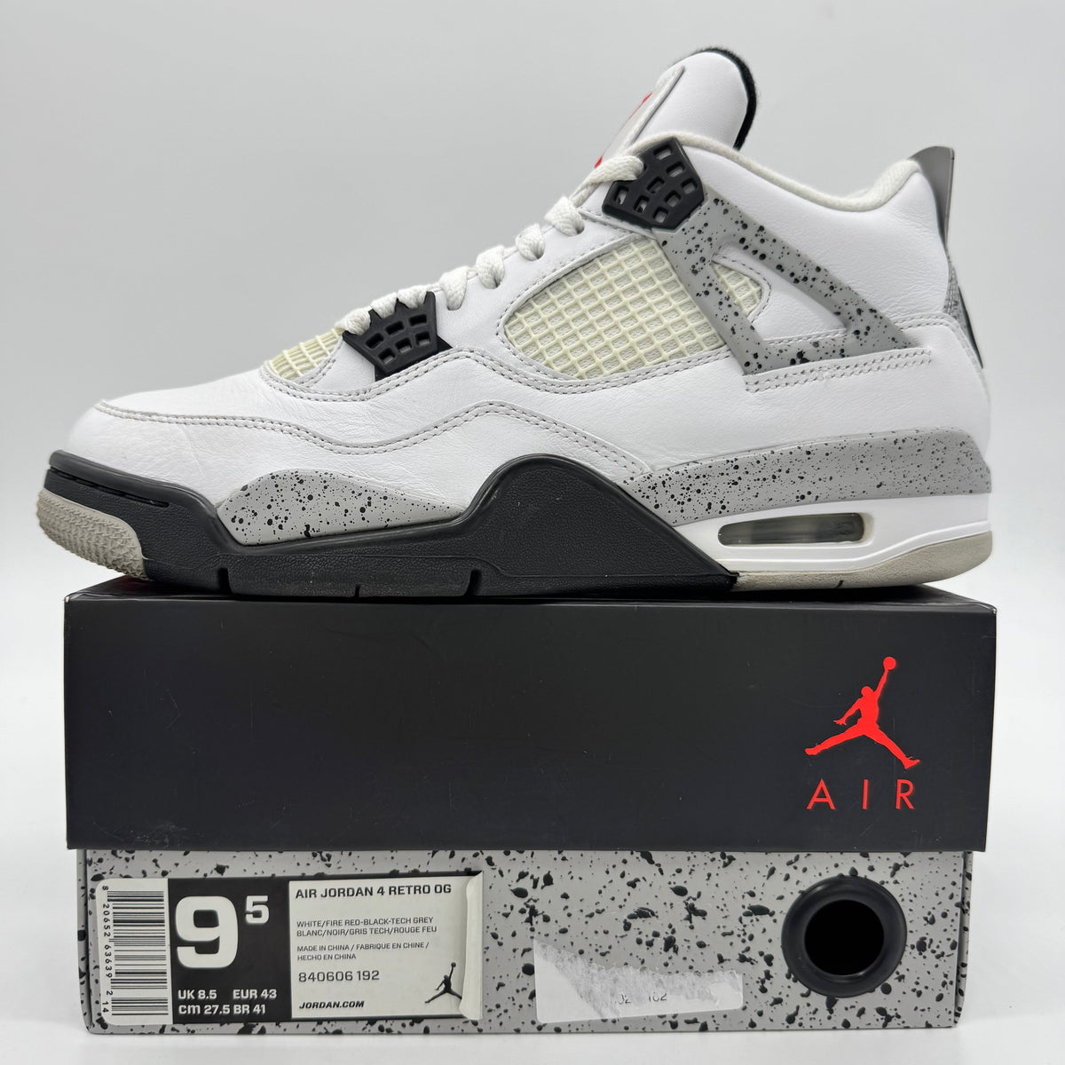 Jordan 4 White Cement (2016)