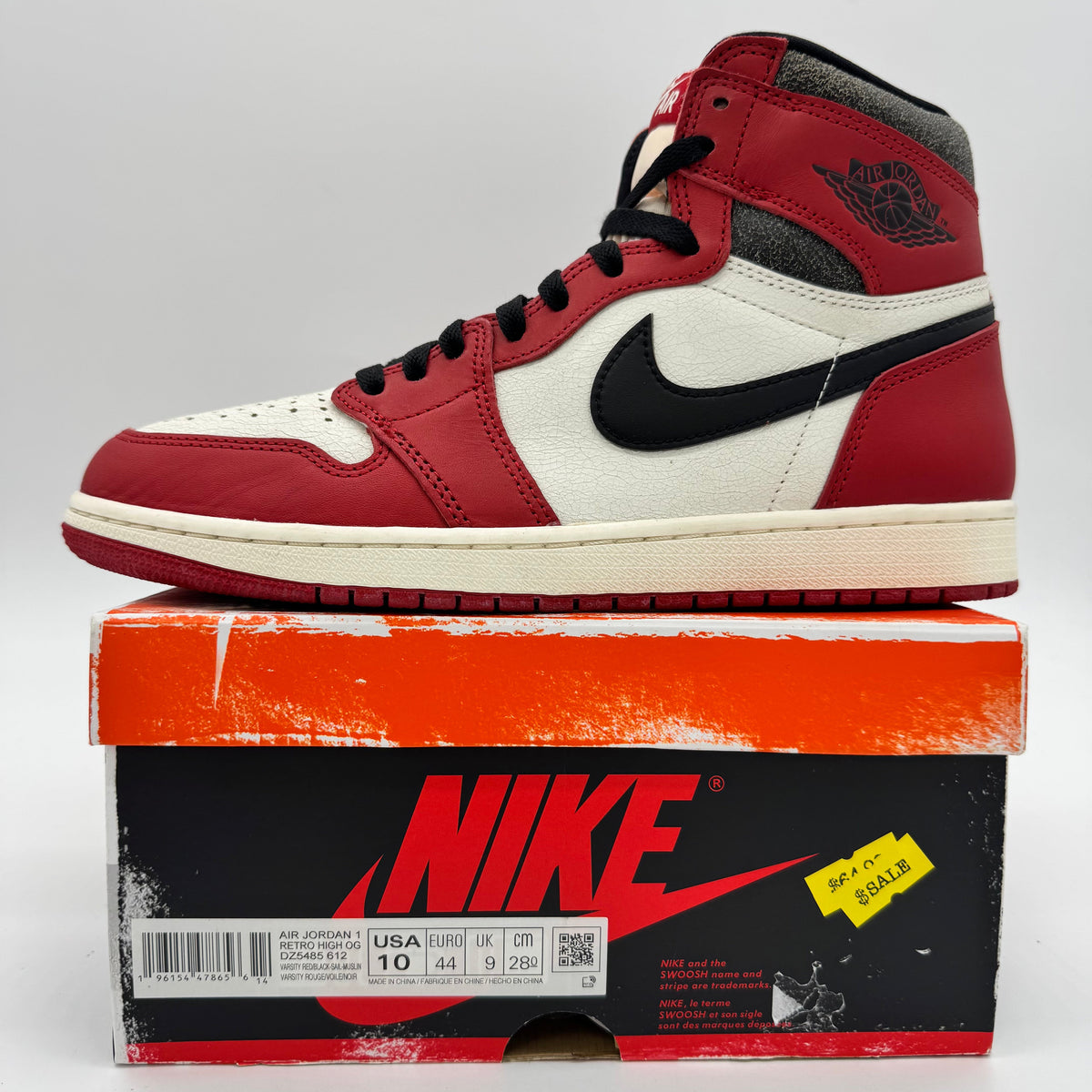 Jordan 1 High OG Chicago Lost and Found