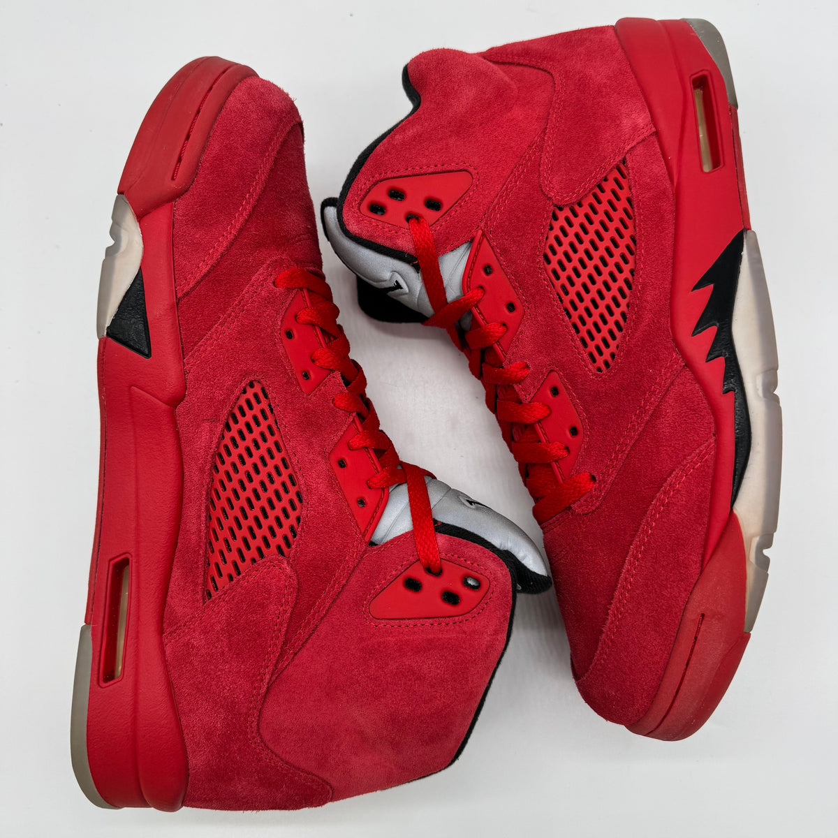 Jordan 5 Red Suede