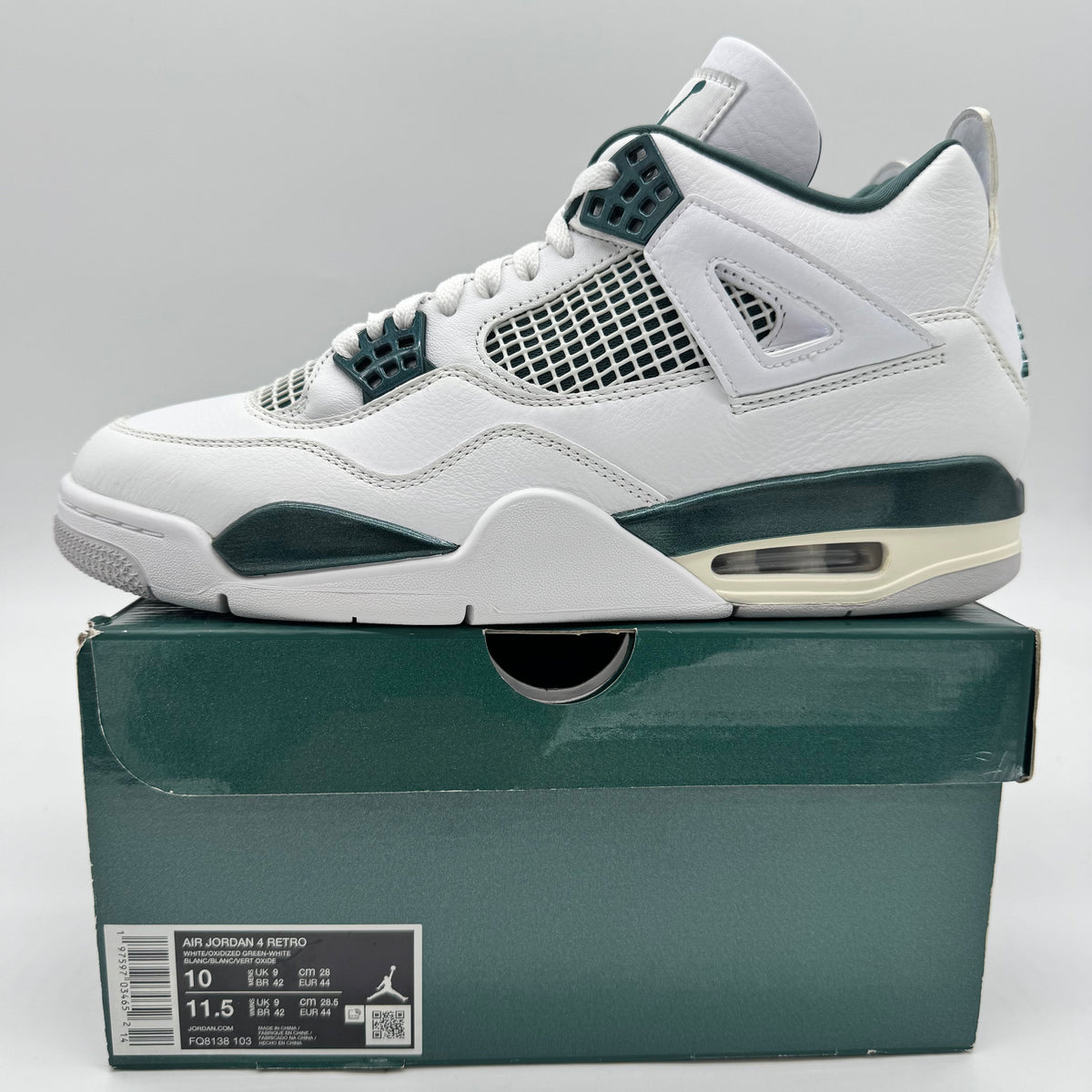 Jordan 4 Oxidized Green