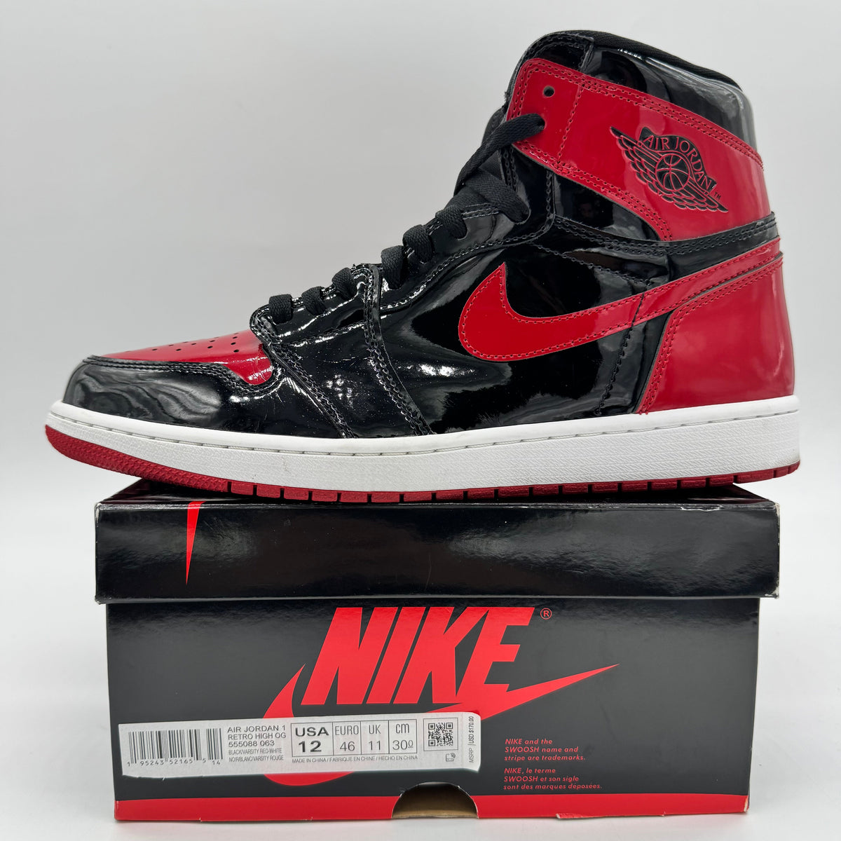 Jordan 1 High OG Patent Bred