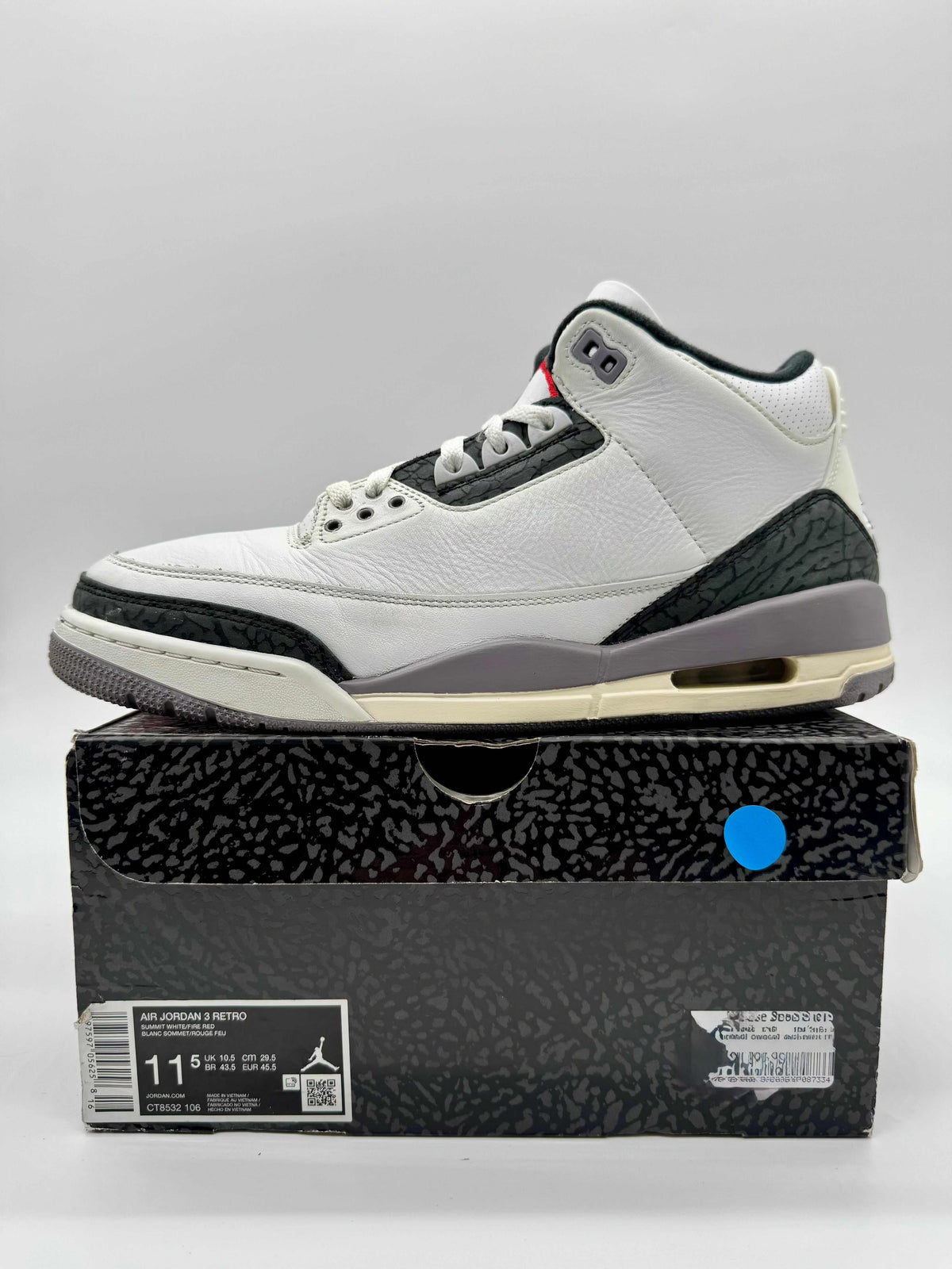 Jordan 3 Cement Grey