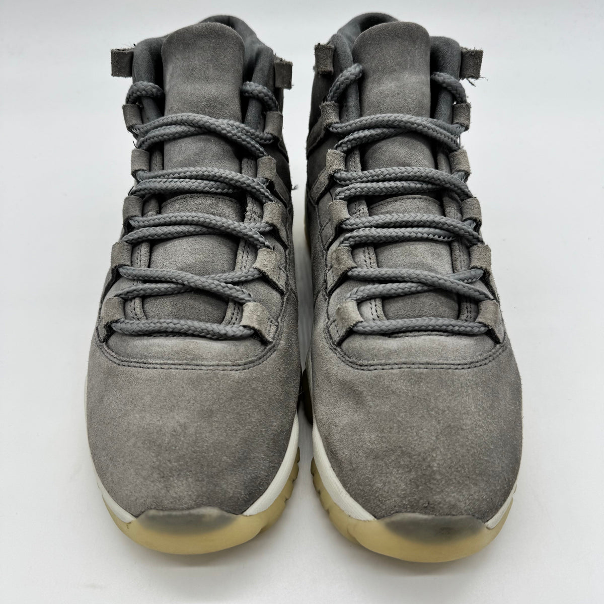 Jordan 11 Pinnacle Grey Suede