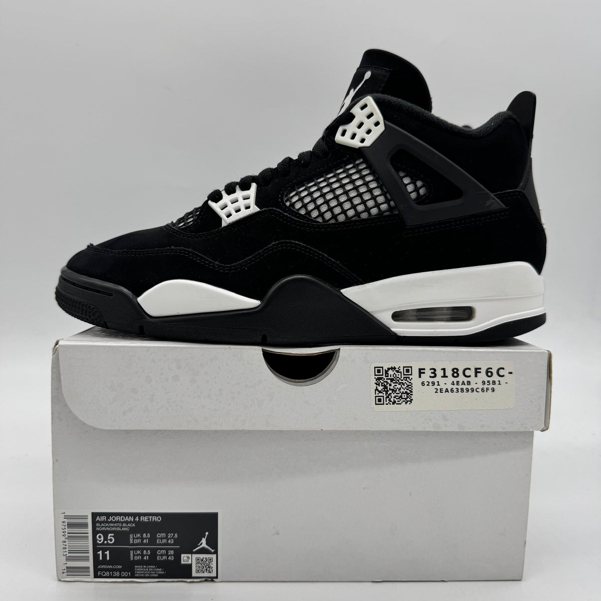 Jordan 4 White Thunder