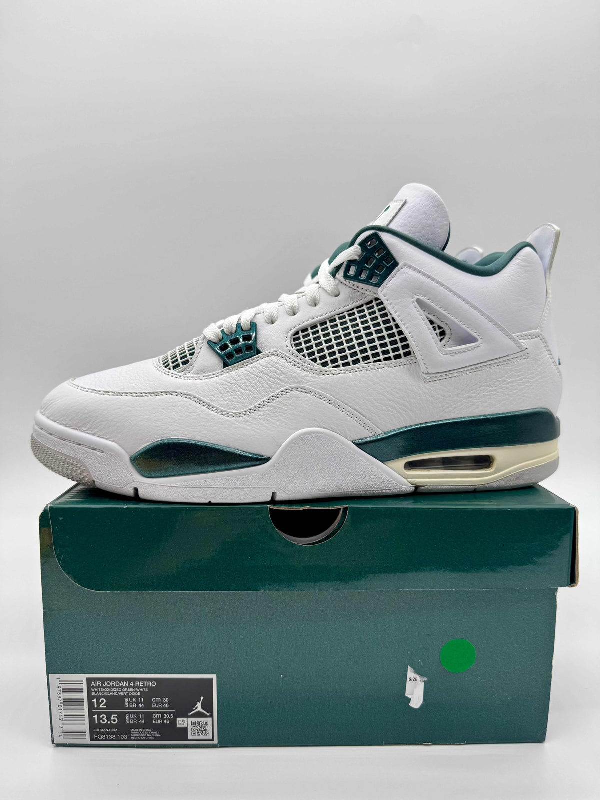 Jordan 4 Oxidized Green