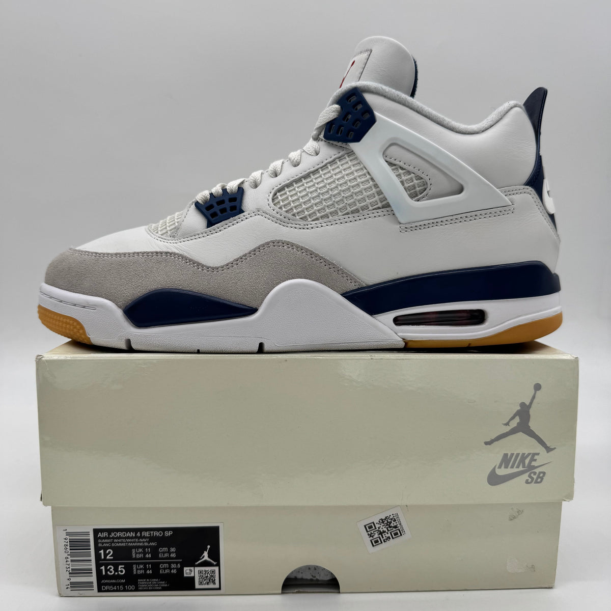 Jordan 4 SB Navy