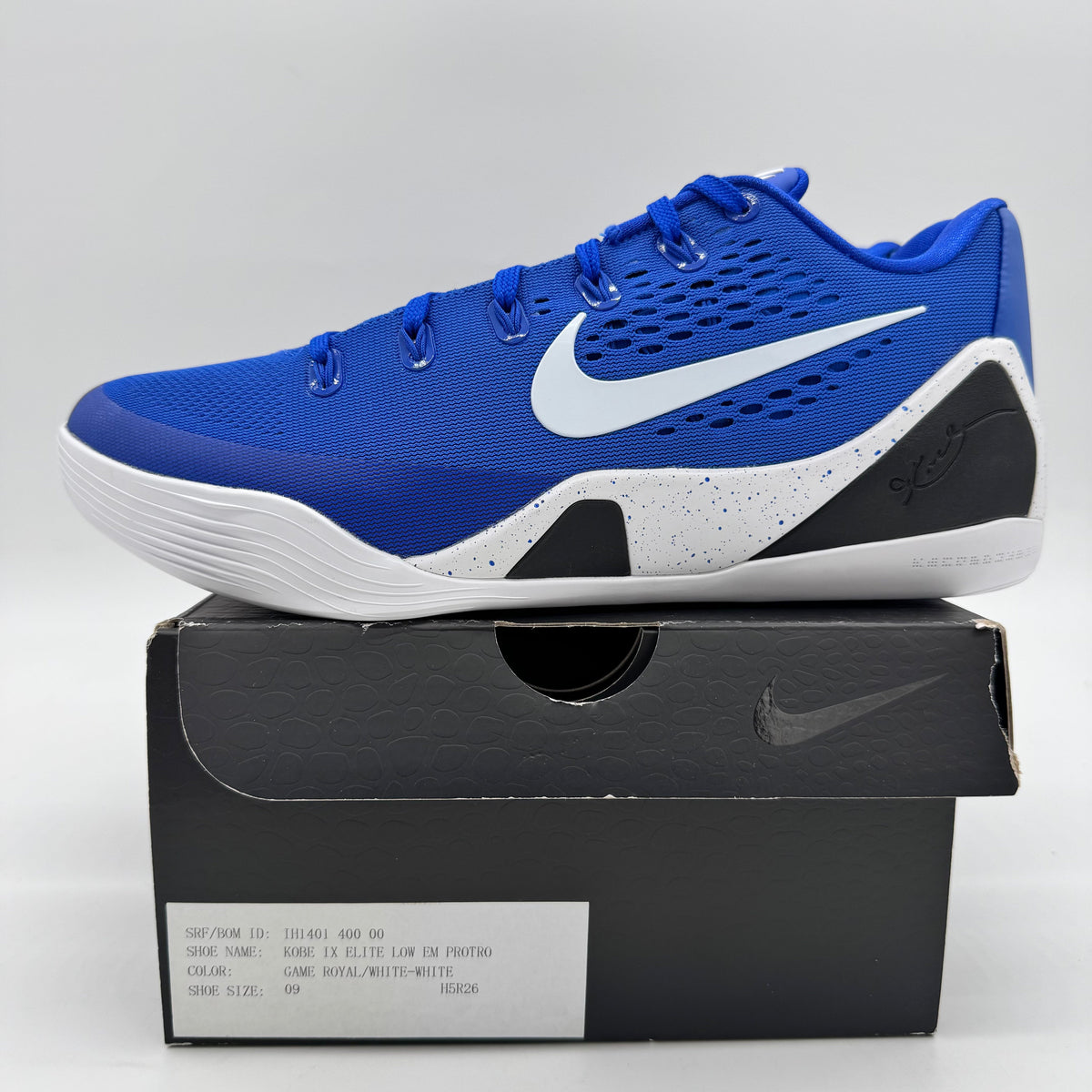 Kobe IX Elite Low EM Protro Game Royal