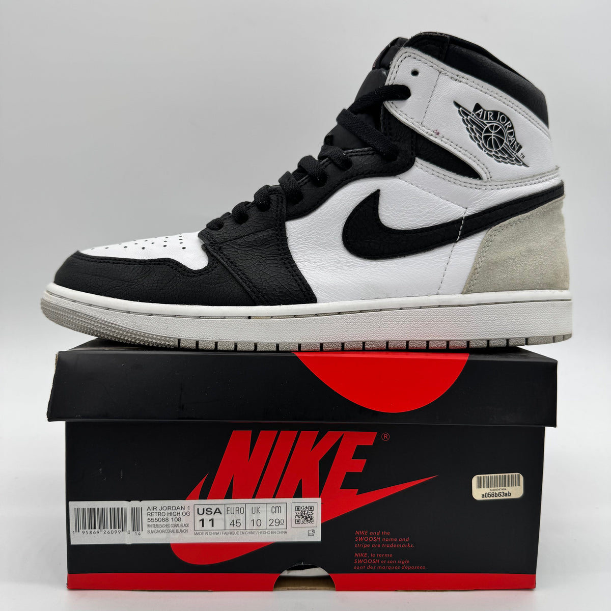 Jordan 1 High OG Bleached Coral