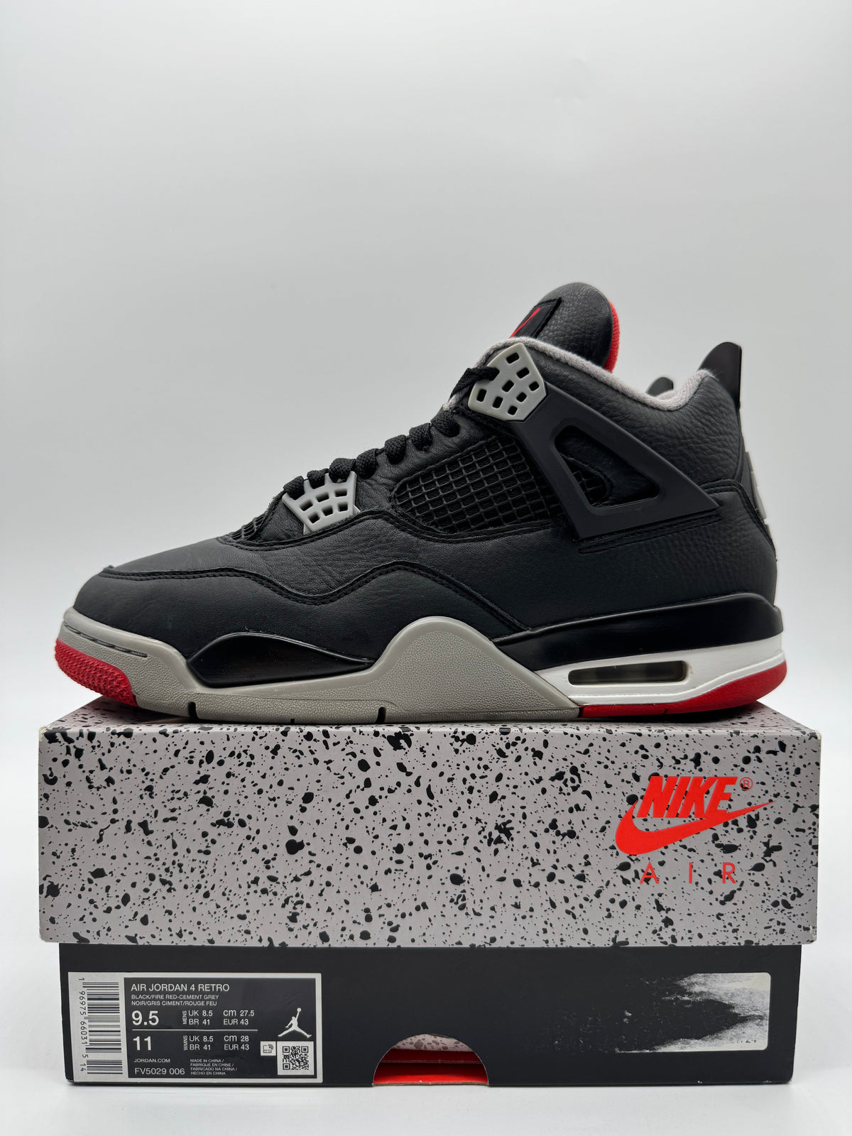 Jordan 4 Bred Reimagined