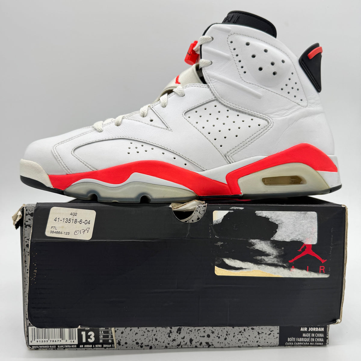 Jordan 6 Infrared White (2014)