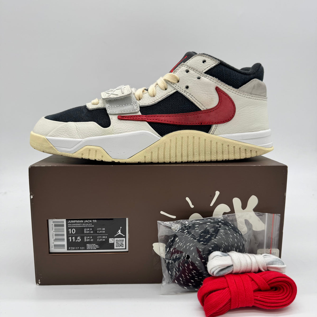 Jordan Jumpman Jack TR Travis Scott University Red