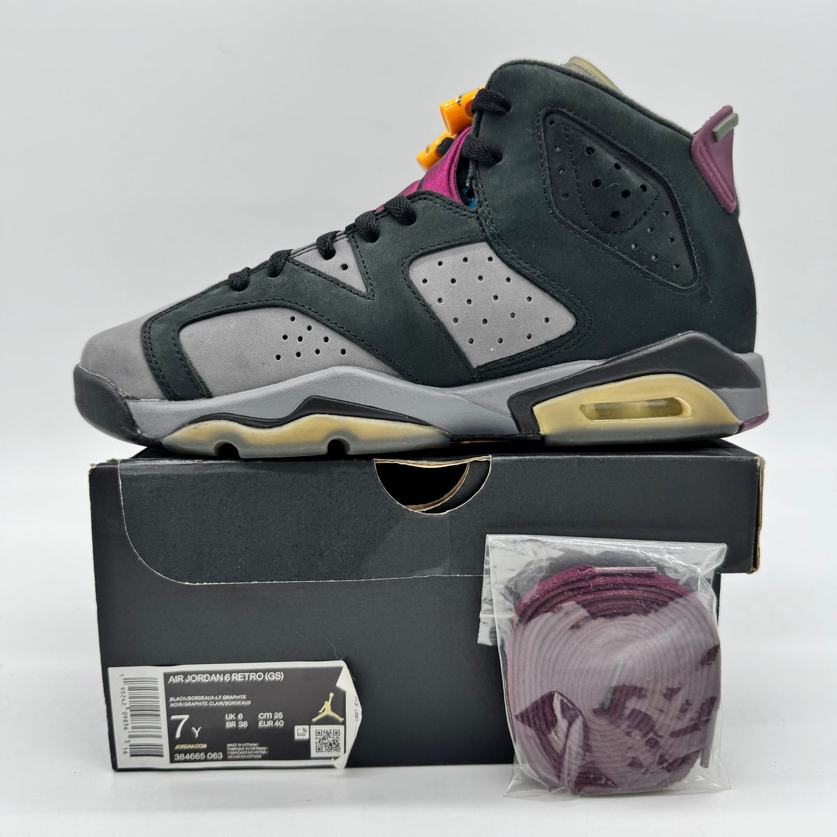 Jordan 6 Bordeaux (GS)