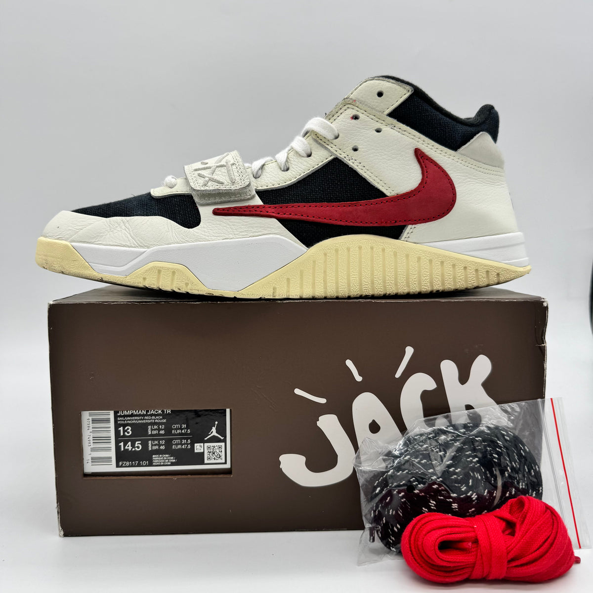Jordan Jumpman Jack TR Travis Scott University Red