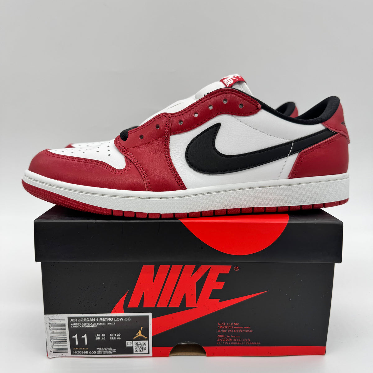 Jordan 1 Low OG Chicago (2025)