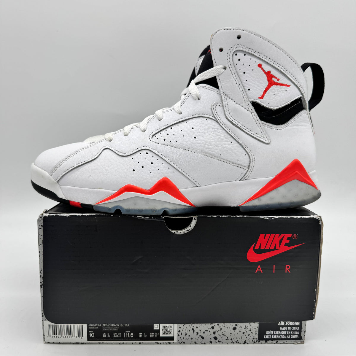 Jordan 7 White Infrared