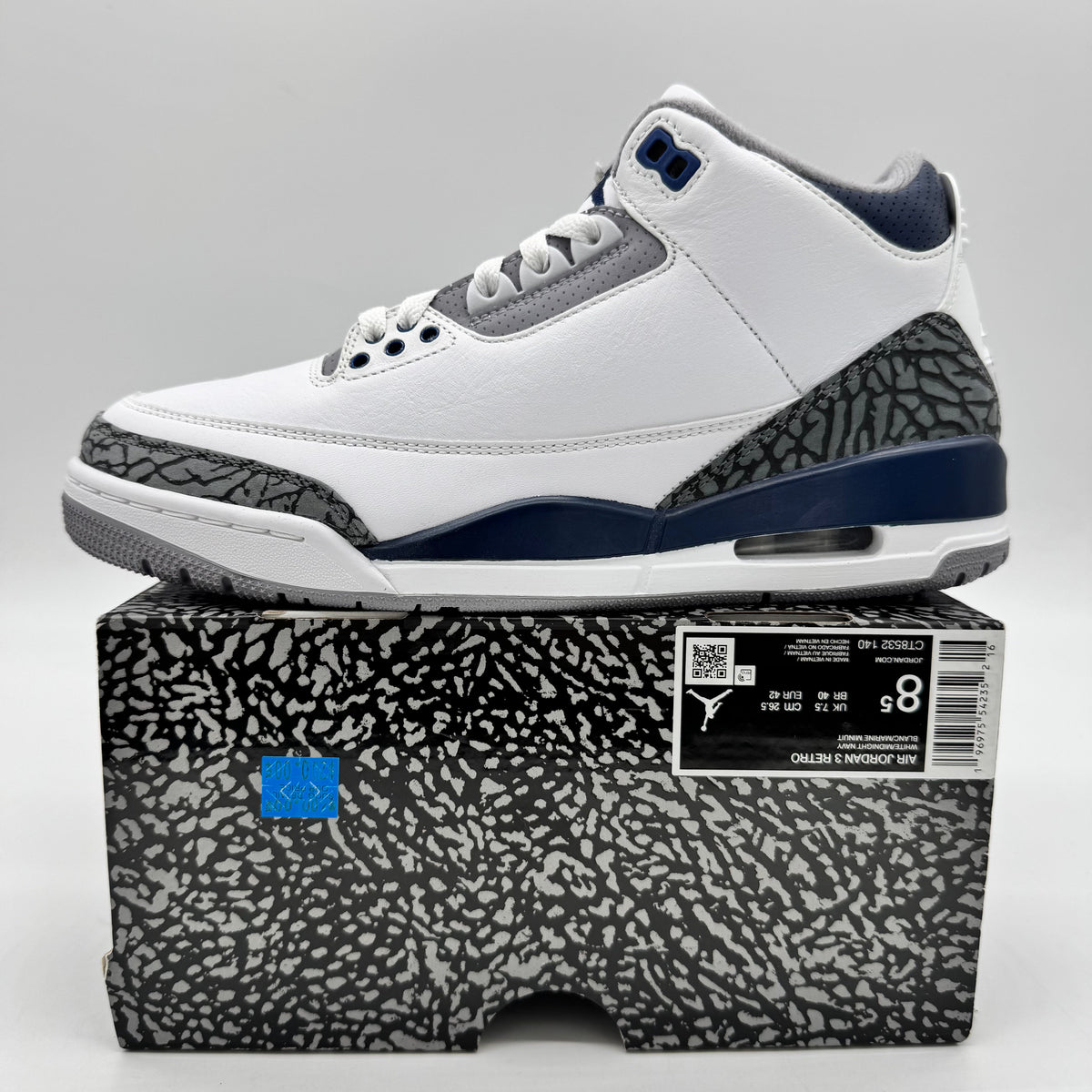 Jordan 3 Midnight Navy