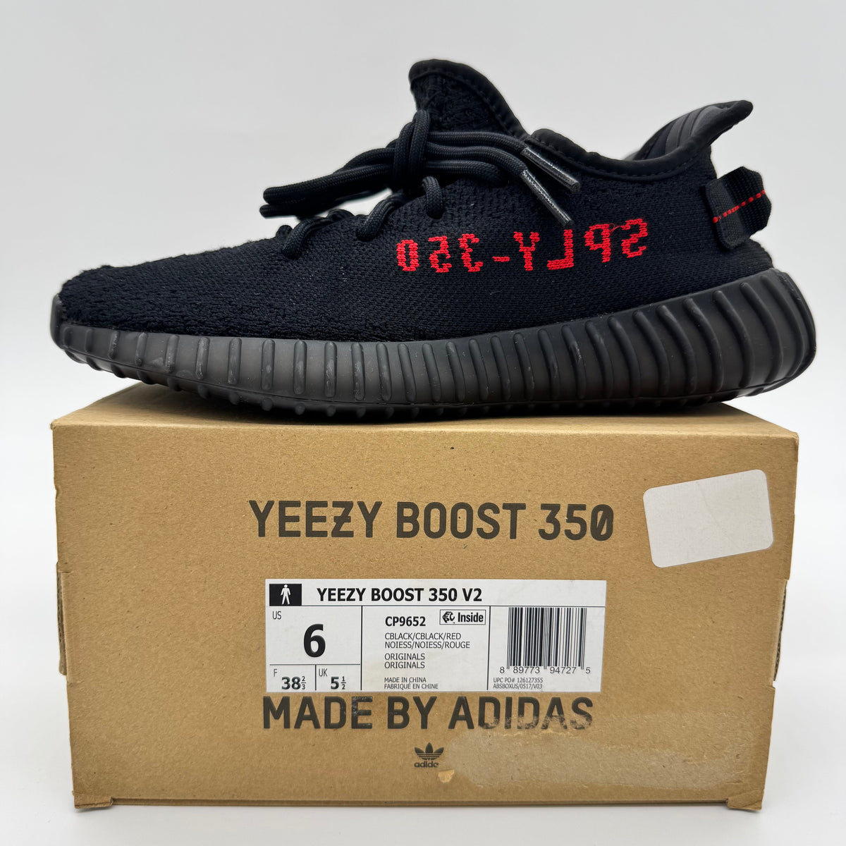 Adidas Yeezy Boost 350 Black Red