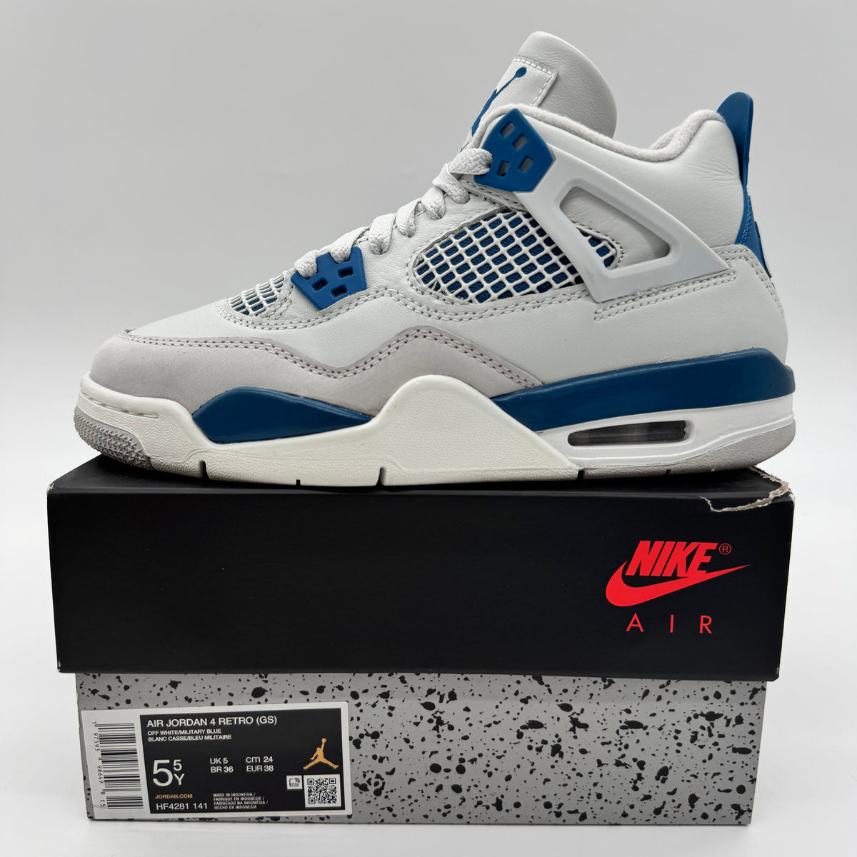 Jordan 4 Military Blue (GS)