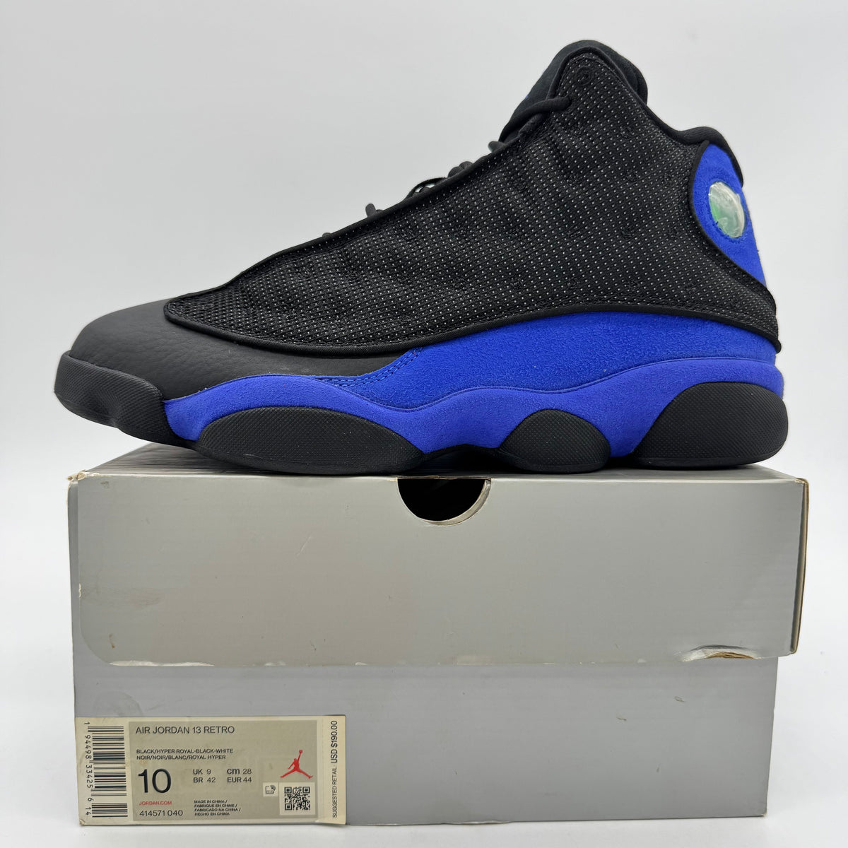 Jordan 13 Black Hyper Royal