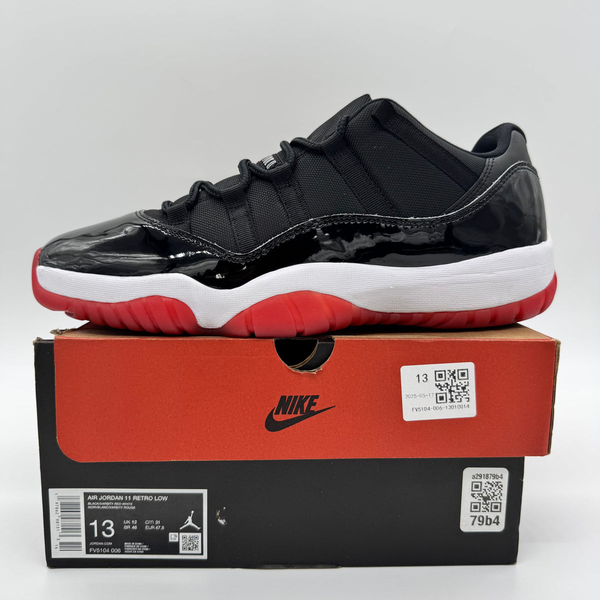 Jordan 11 Low Bred (2025)