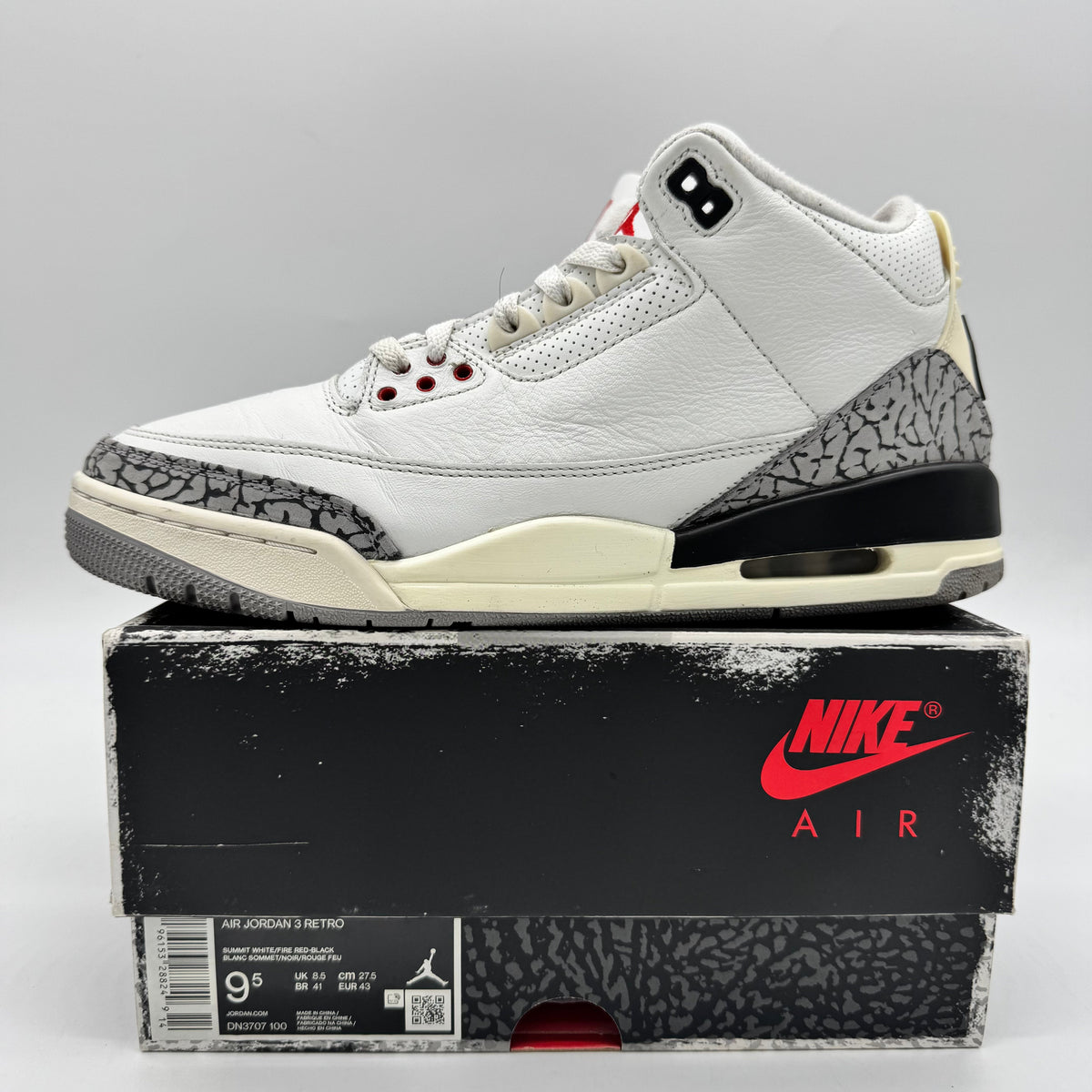 Jordan 3 White Cement Reimagined