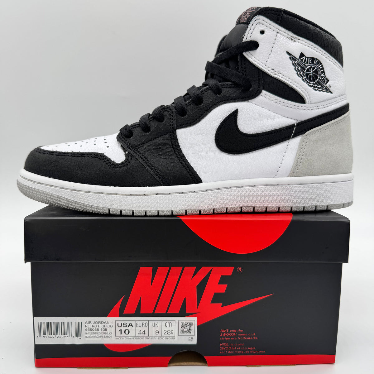 Jordan 1 High OG Bleached Coral