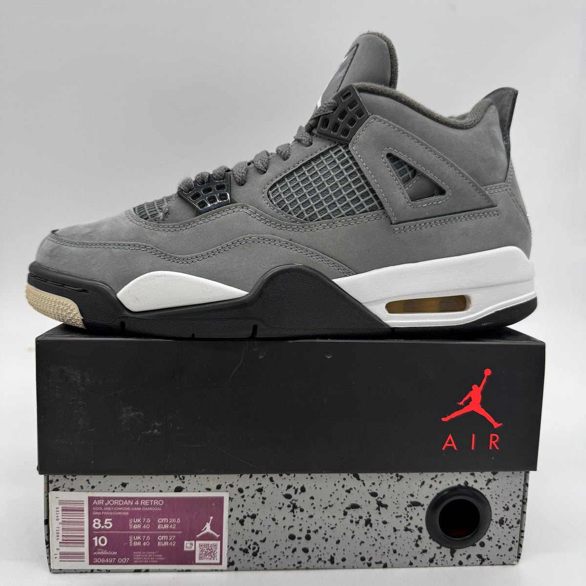 Jordan 4 Cool Grey (2019)