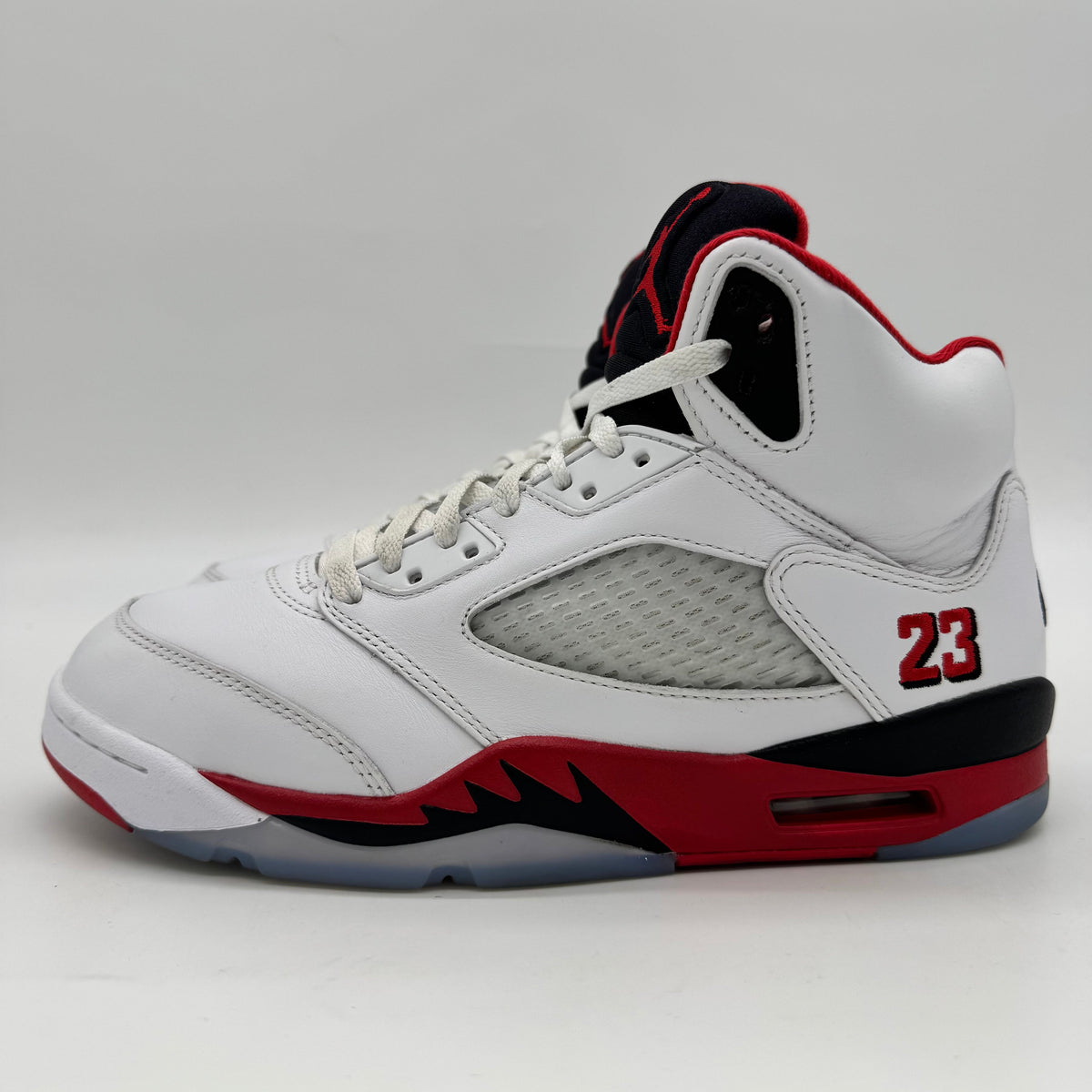 Jordan 5 Fire Red Black Tongue (2025)