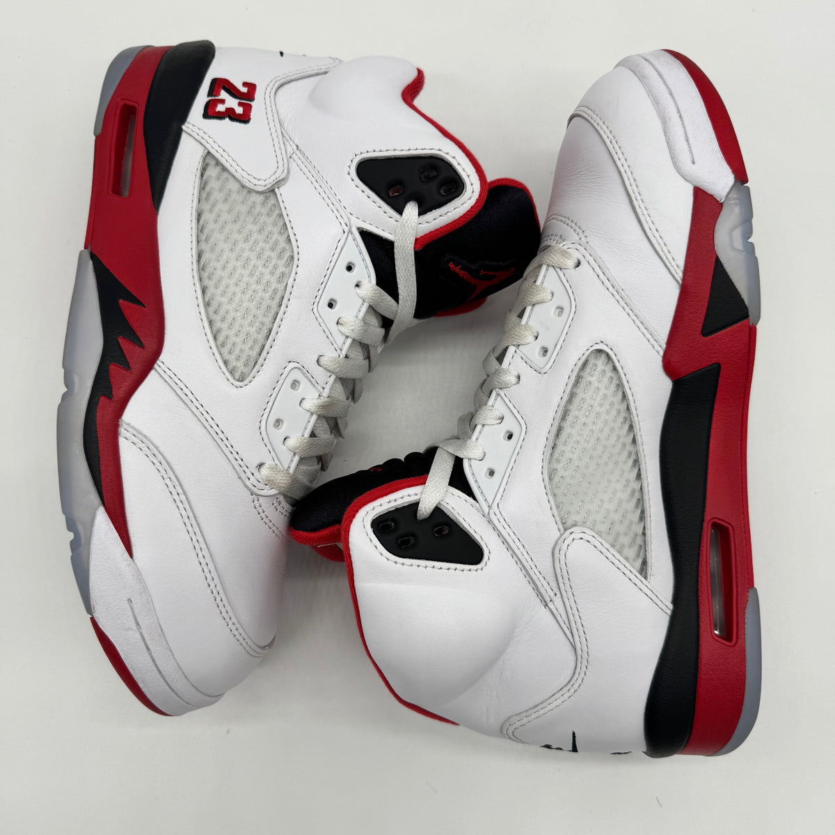 Jordan 5 Fire Red Black Tongue (2025)