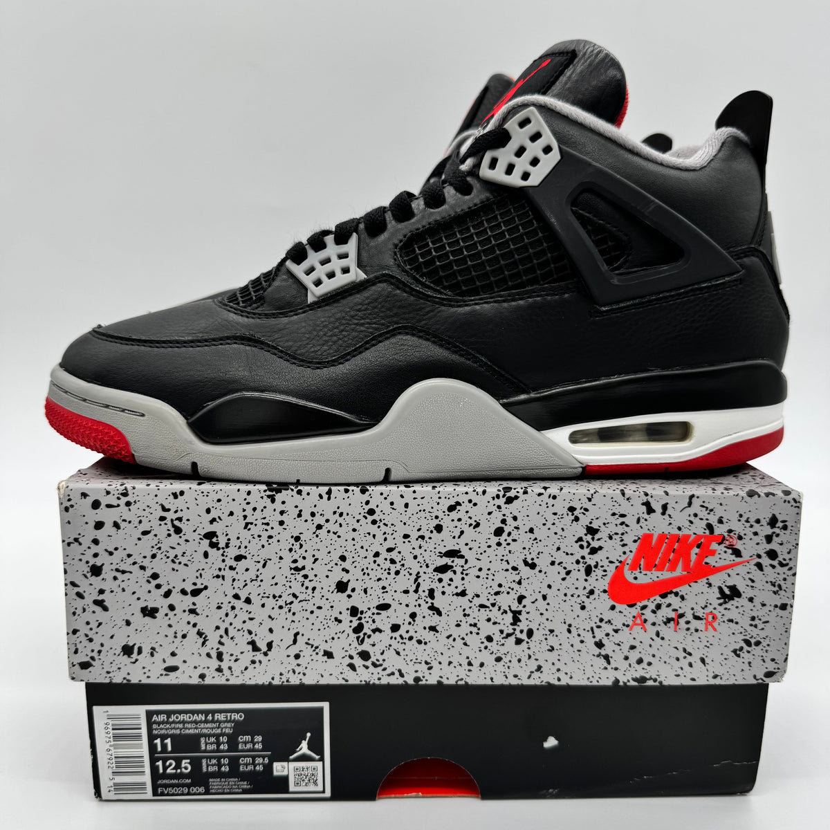 Jordan 4 Bred Reimagined