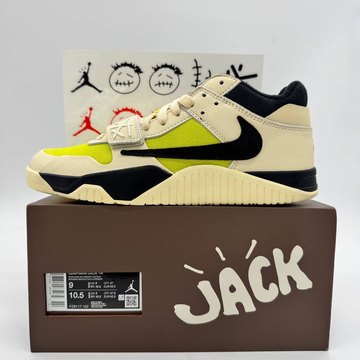 Jordan Jumpman Jack TR Travis Scott Bright Cactus