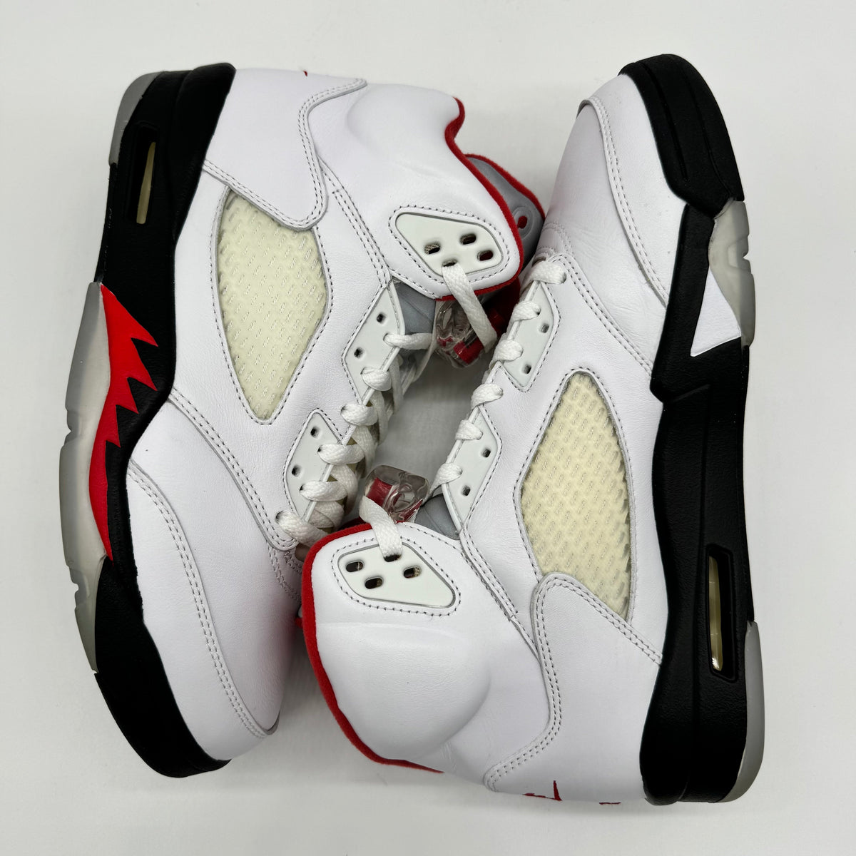 Jordan 5 Fire Red Silver Tongue (2020)