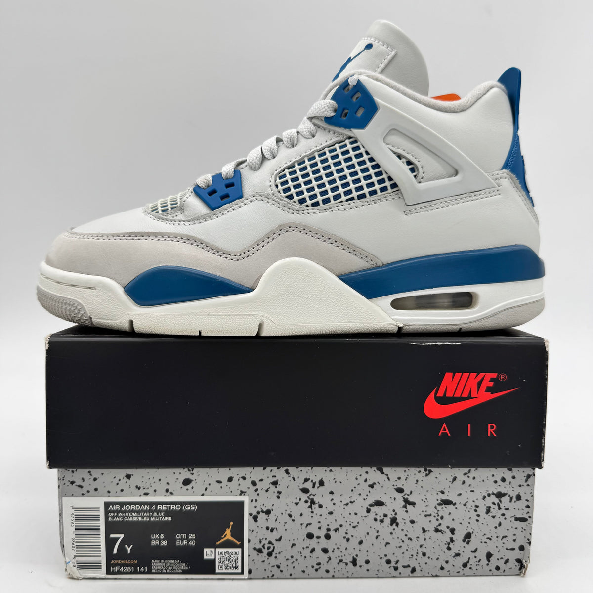 Jordan 4 Military Blue (2024) (GS)