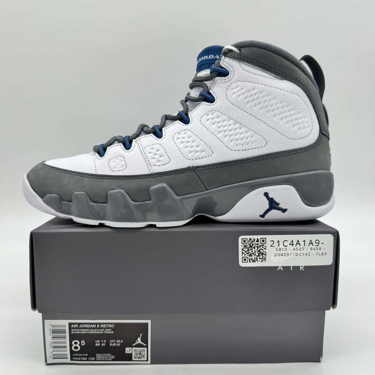Jordan 9 Flint Grey French Blue (2026)