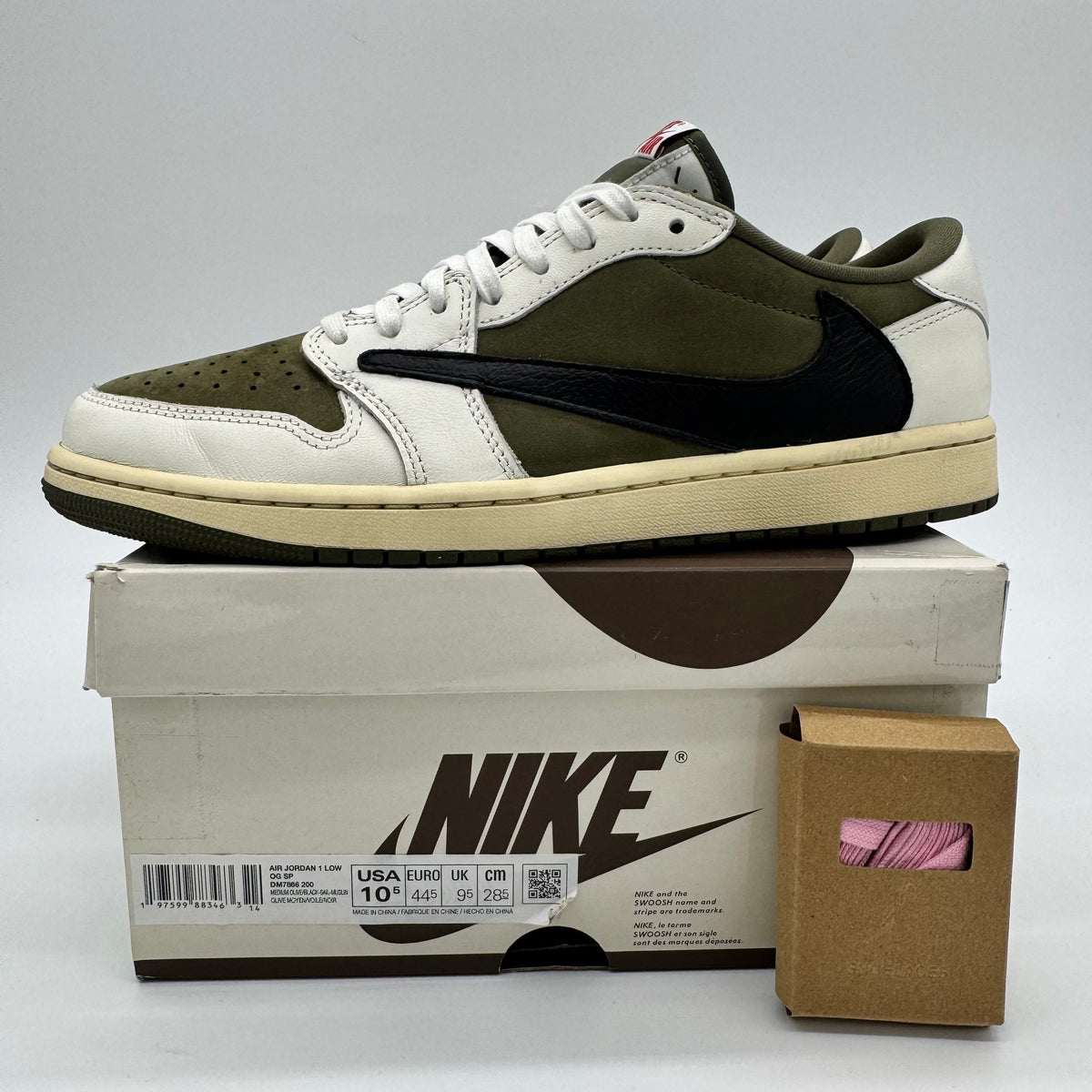 Jordan 1 Low Travis Scott Medium Olive