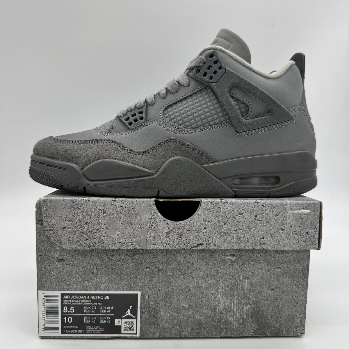 Jordan 4 SE Paris Olympics Wet Cement