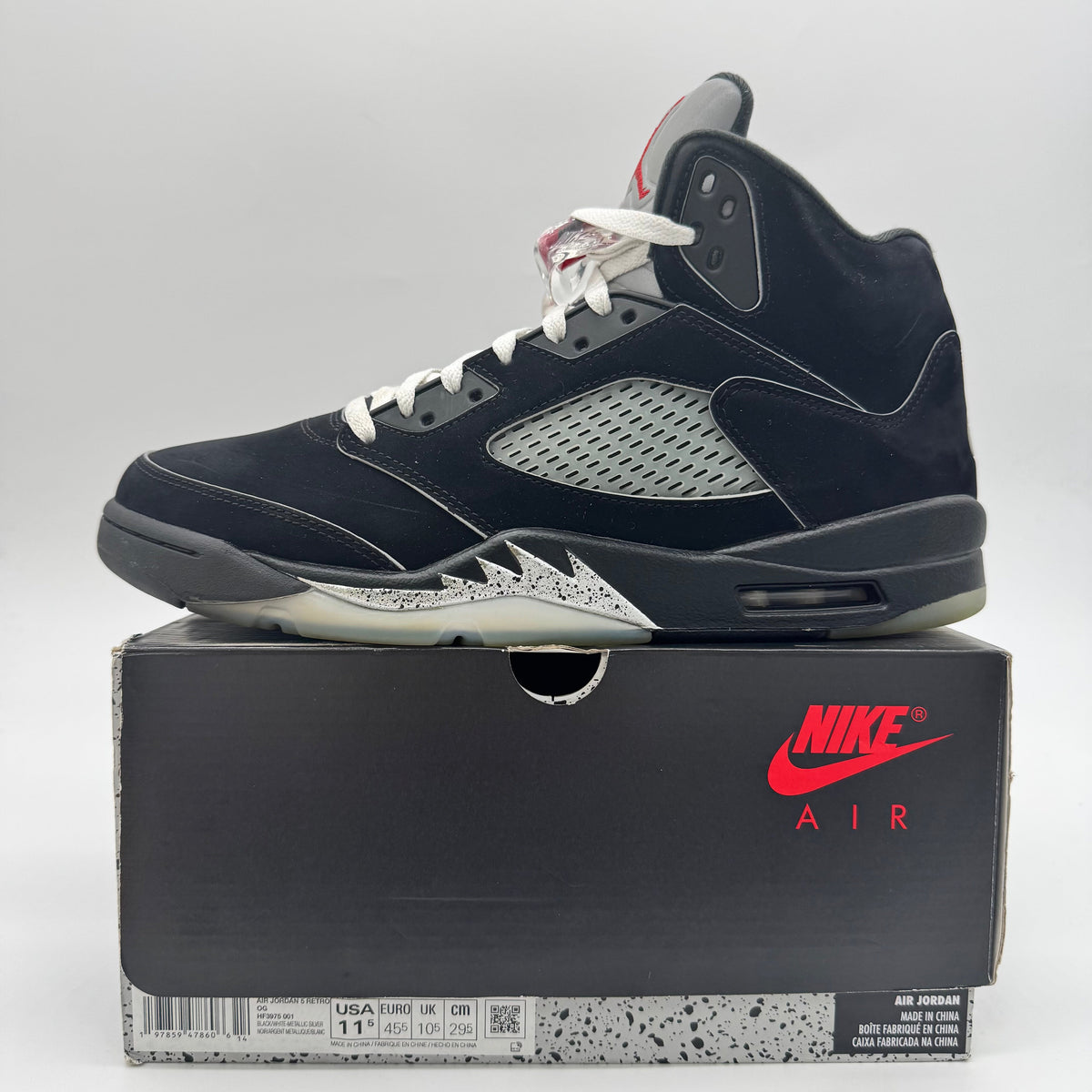 Jordan 5 OG Black Metallic Reimagined