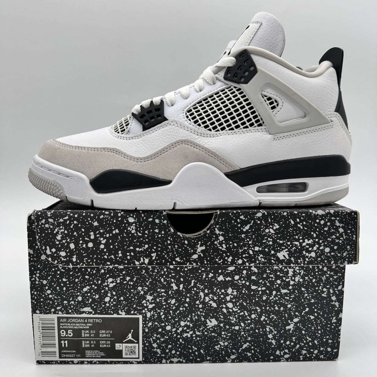Jordan 4 Military Black