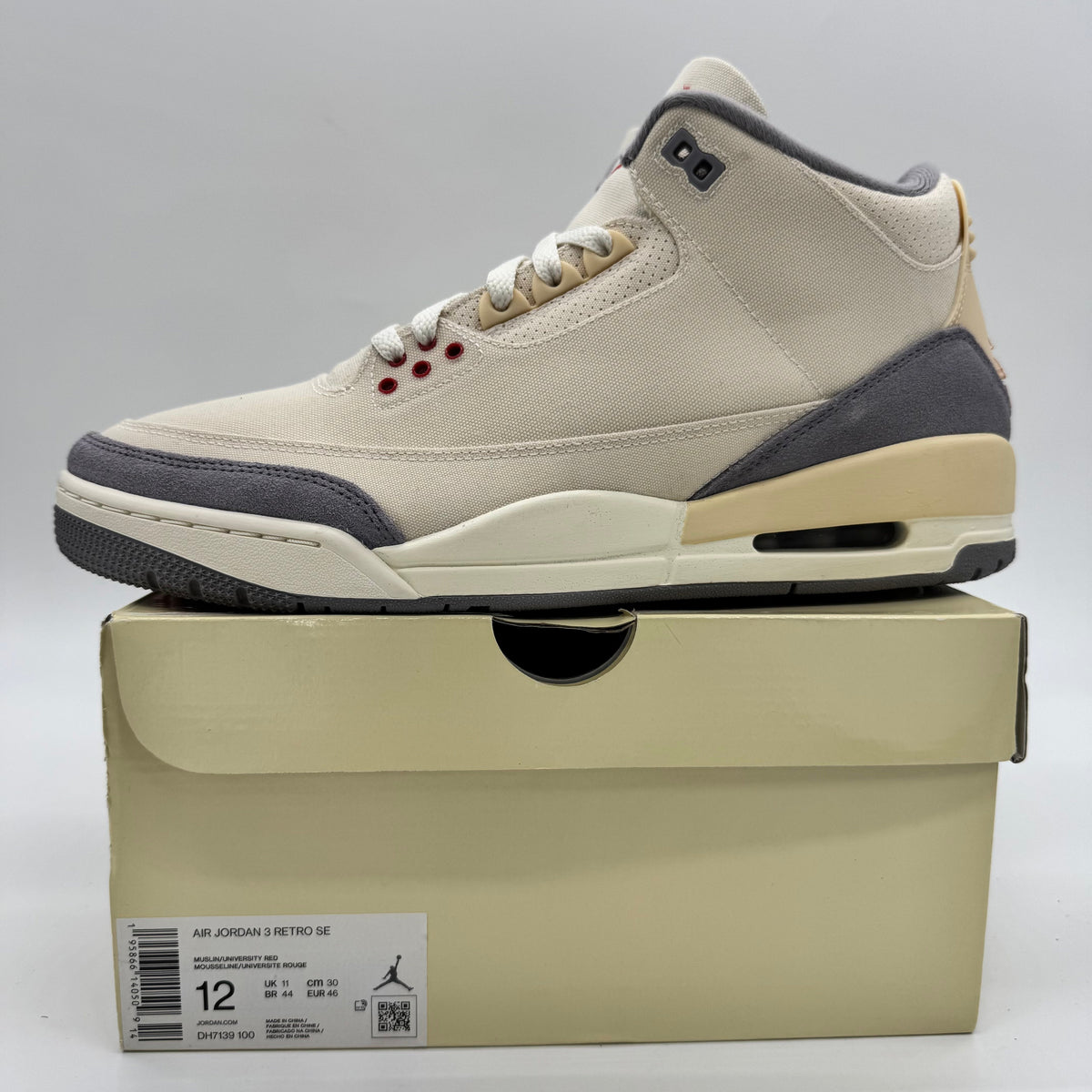 Jordan 3 Muslin