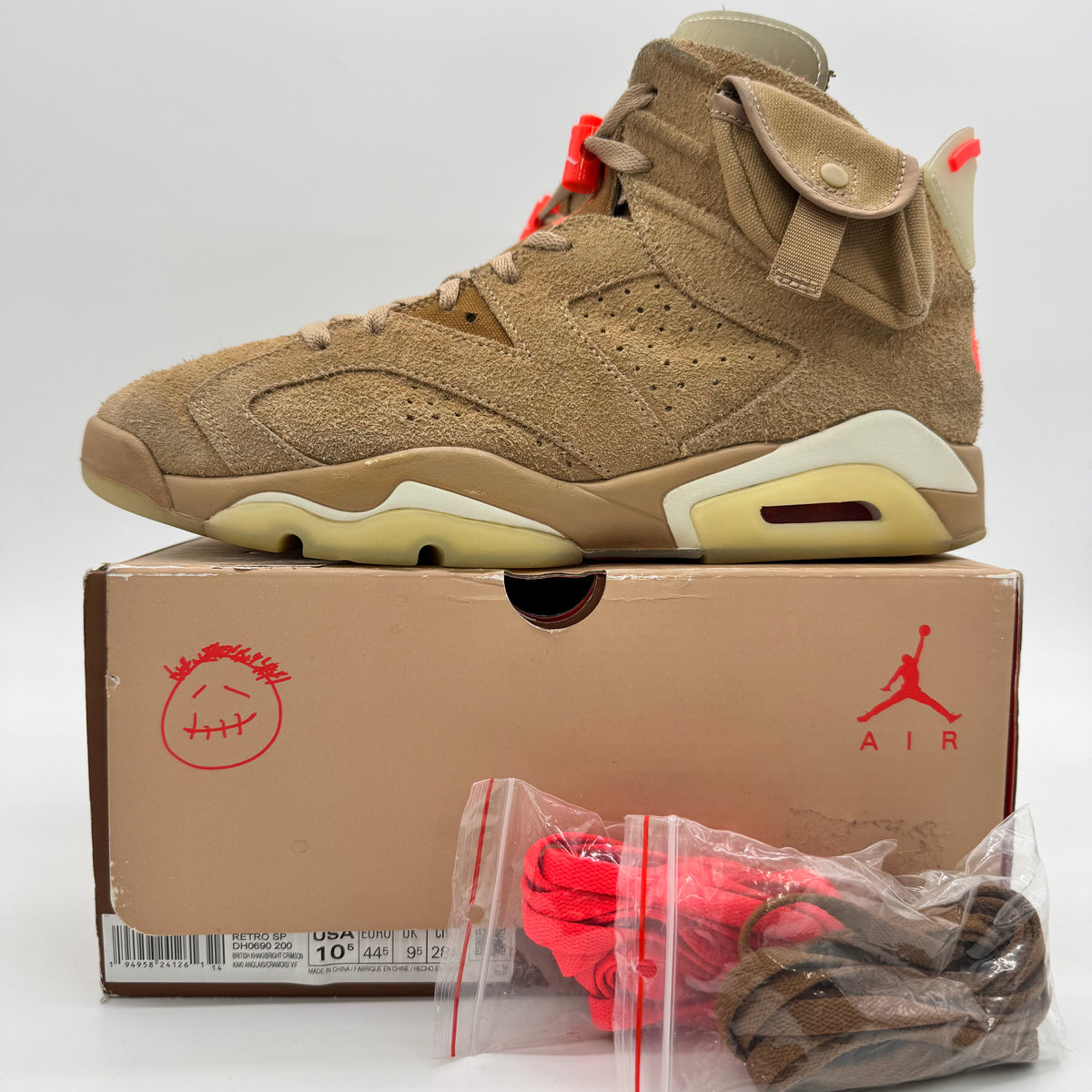 Jordan 6 Travis Scott British Khaki