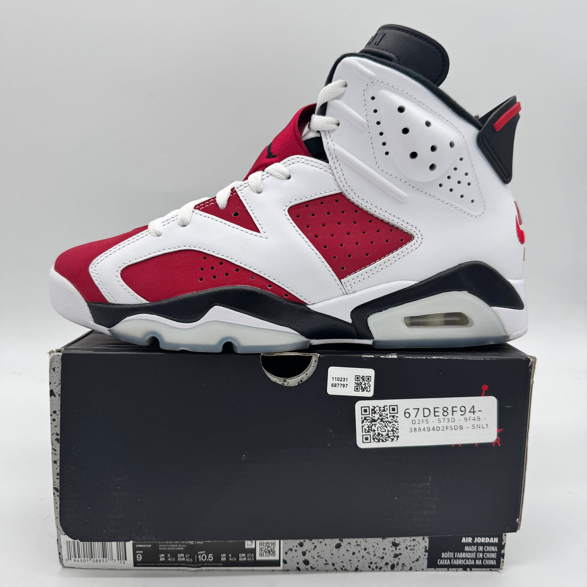 Jordan 6 Carmine (2021)