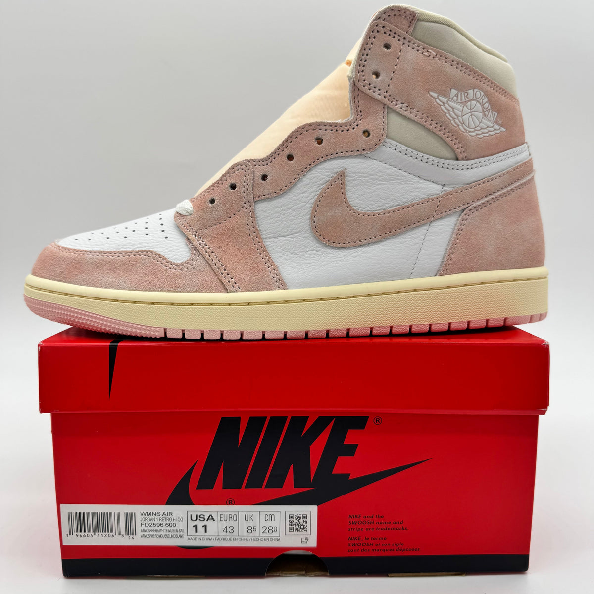 Jordan 1 High OG Washed Pink