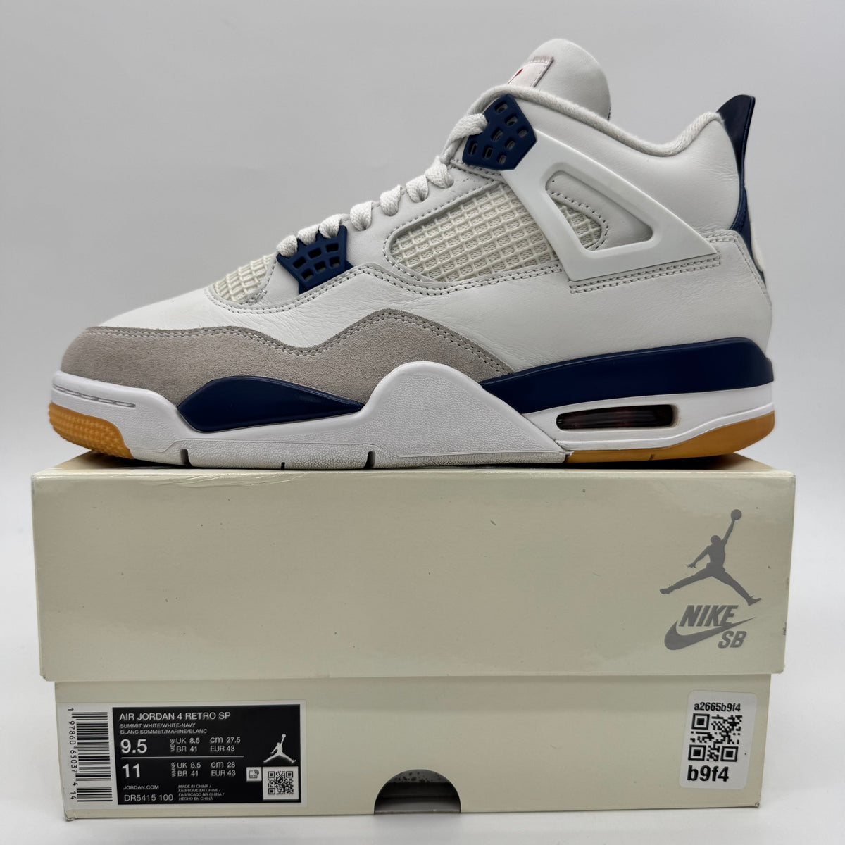 Jordan 4 SB Navy