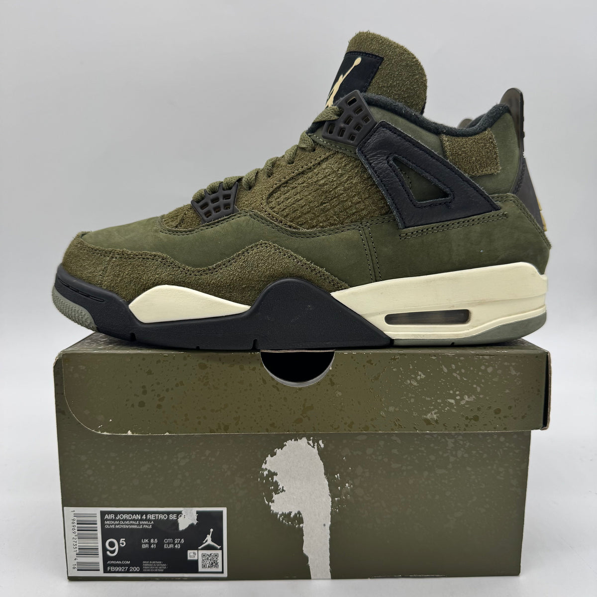 Jordan 4 SE Craft Medium Olive