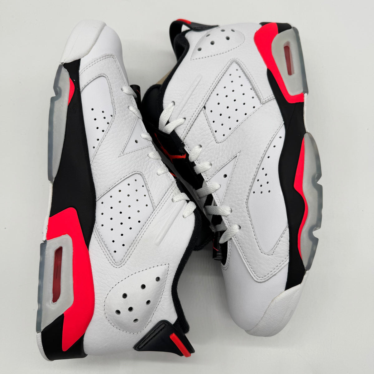 Jordan 6 Low Infrared White