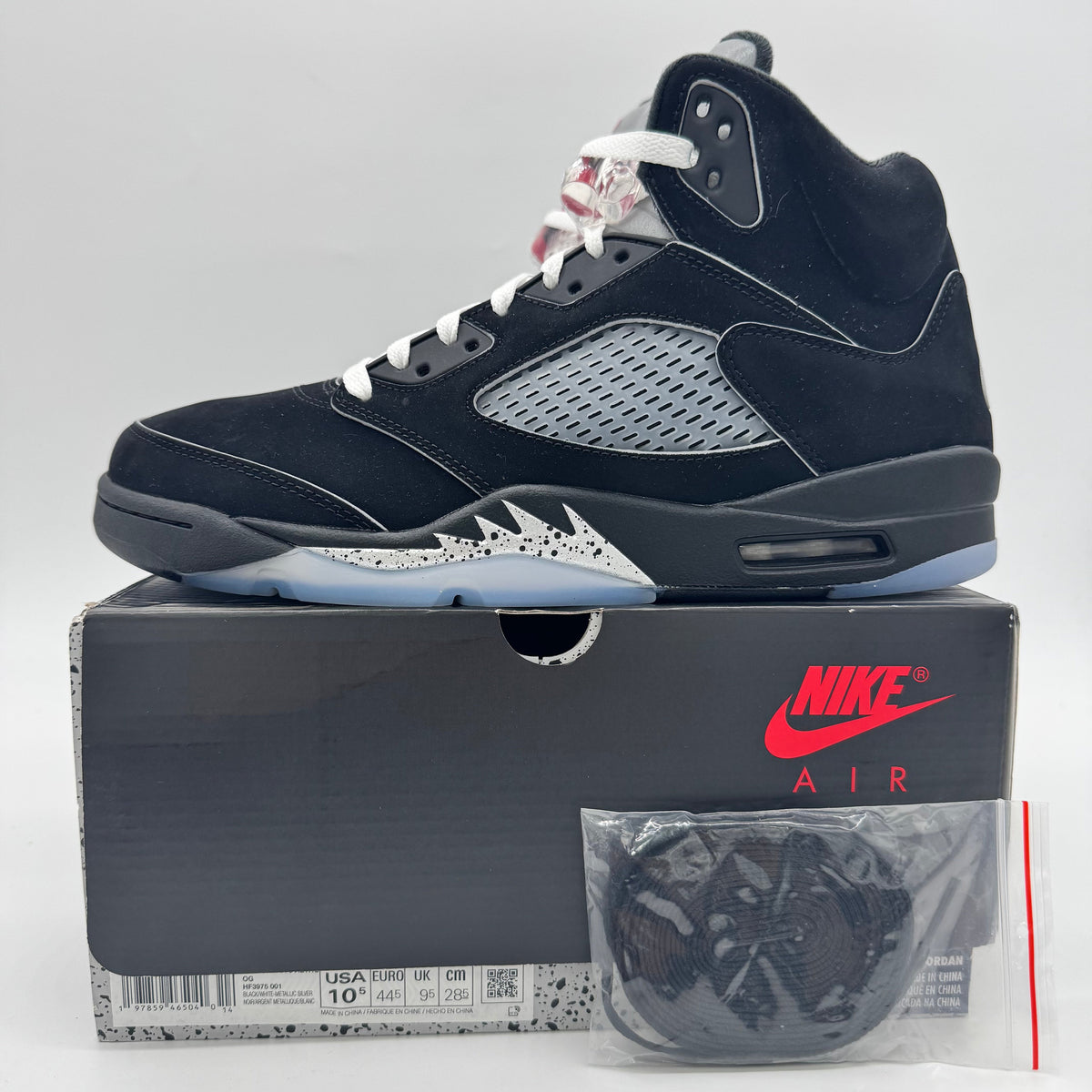 Jordan 5 OG Black Metallic Reimagined
