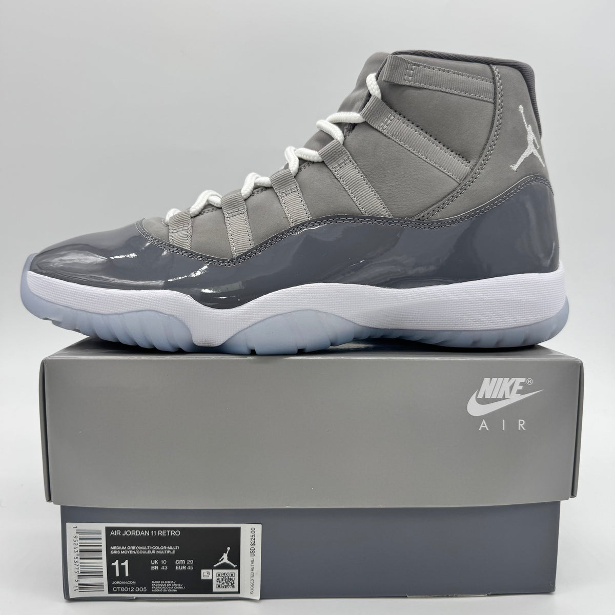 Jordan 11 Cool Grey (2021)